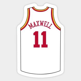 Vernon Maxwell Houston Jersey Qiangy Sticker